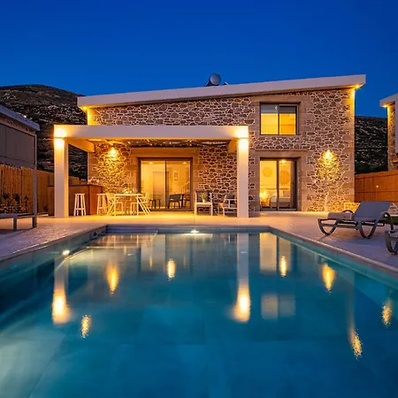 Alki Villas Collection -Luxury Sea View Villas -Breakfast Included-Falasarna  Exterior foto