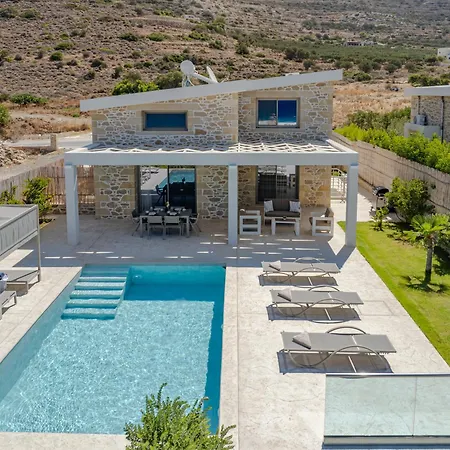 Alki Villas Collection -Luxury Sea View Villas -Breakfast Included-Falasarna  Exterior foto
