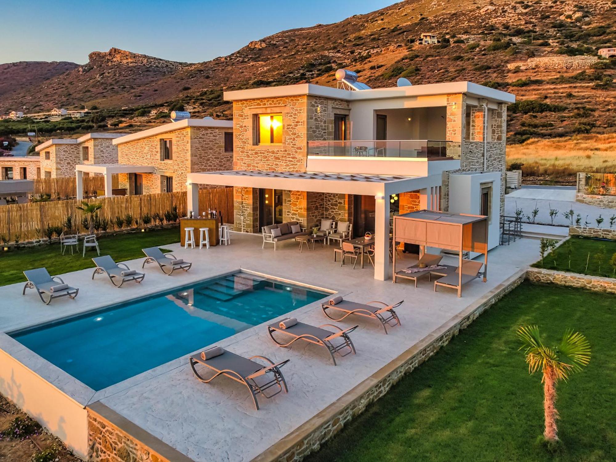 Alki Collection -luxury Sea View -breakfast Included-falasarna Villa *