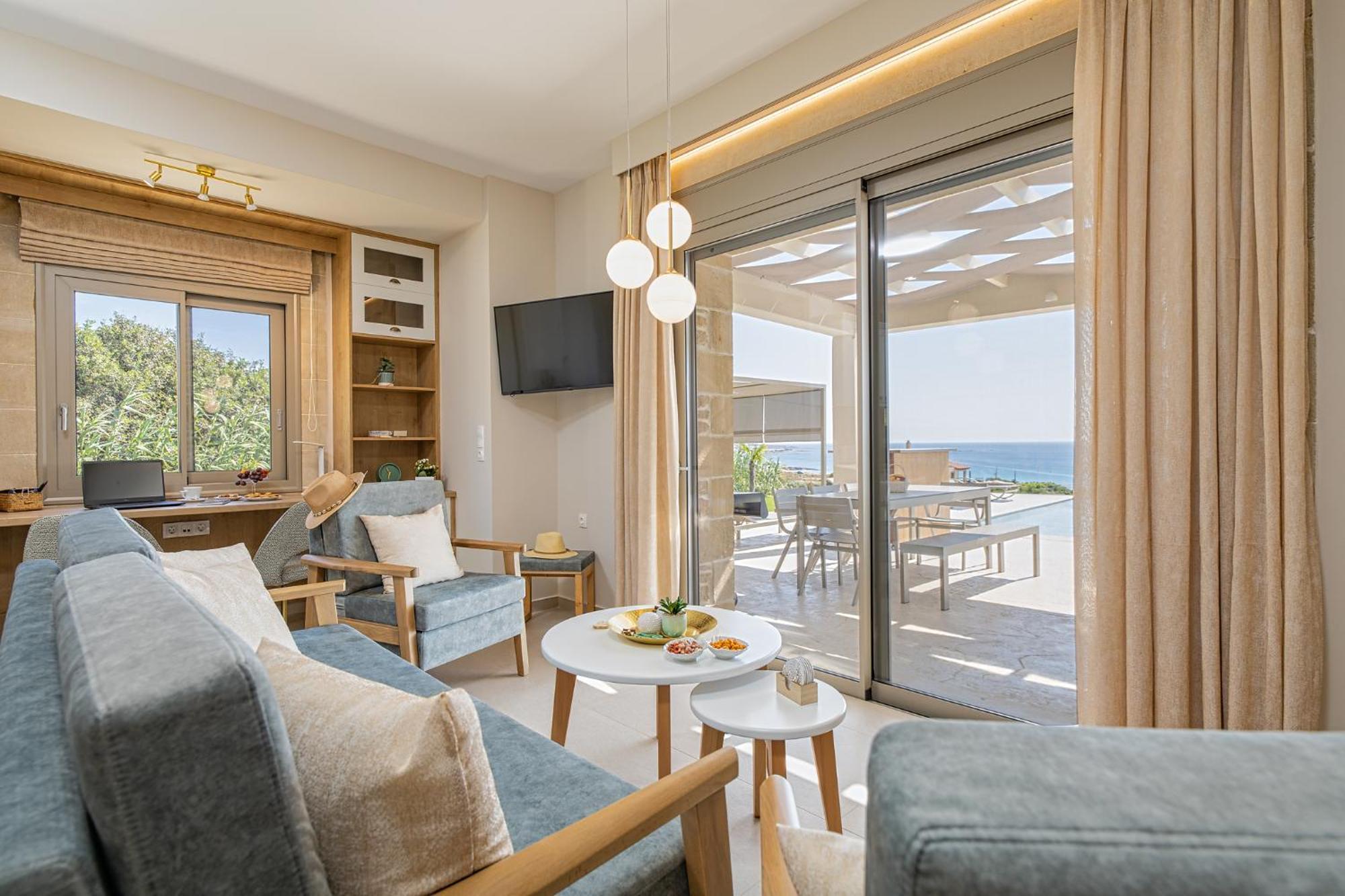 Alki Collection -luxury Sea View -breakfast Included-falasarna