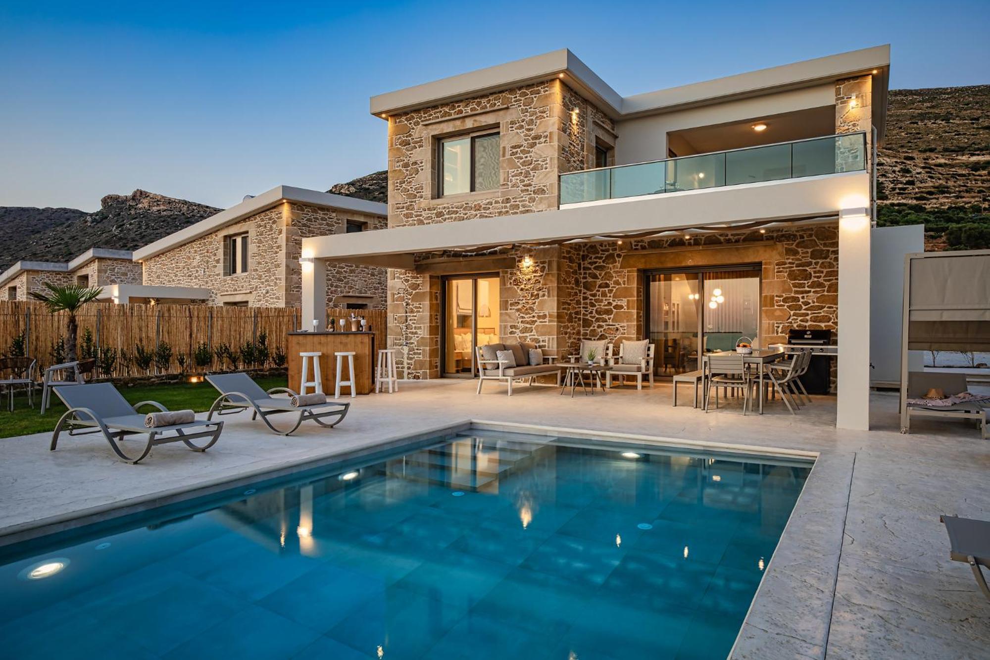 Villa Alki Collection -luxury Sea View -breakfast Included-falasarna