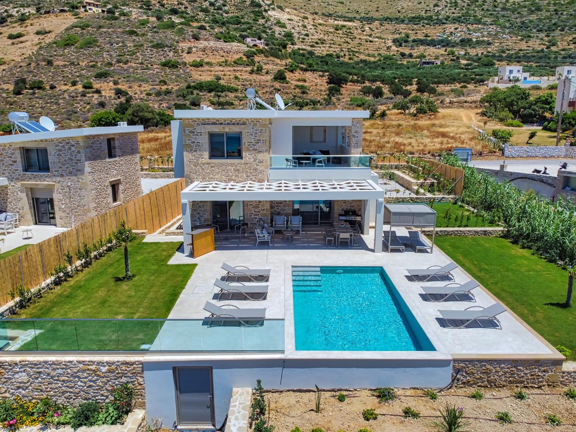 Villa Alki Collection -luxury Sea View -breakfast Included-falasarna *