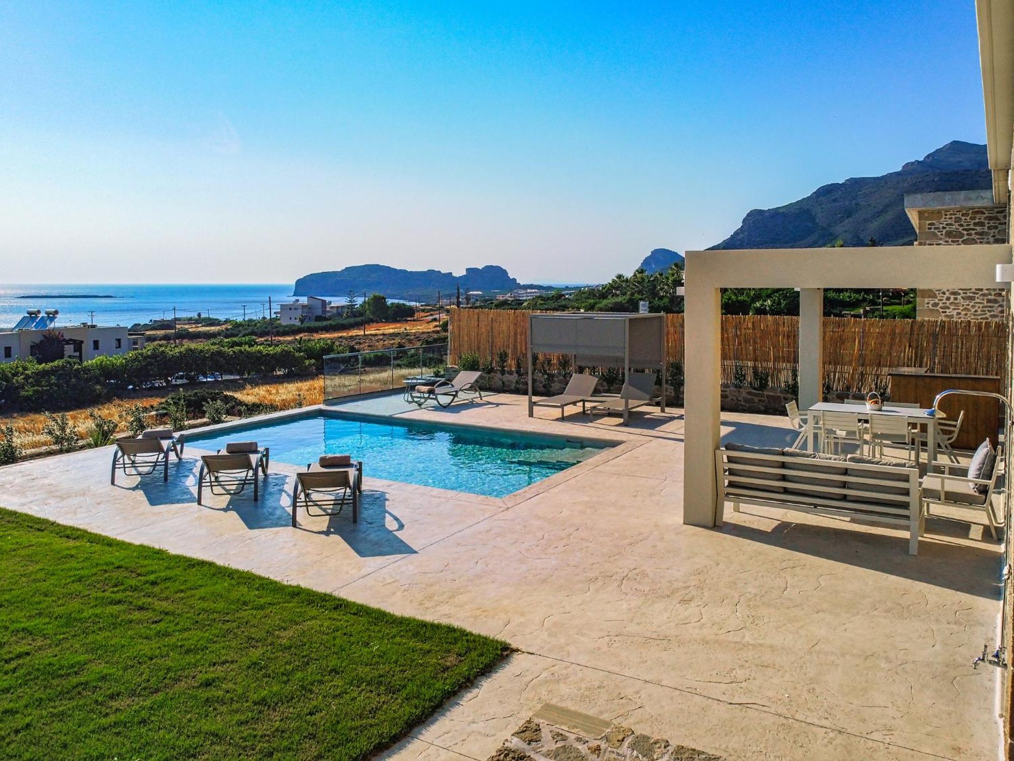 Villa Alki Collection -luxury Sea View -breakfast Included-falasarna