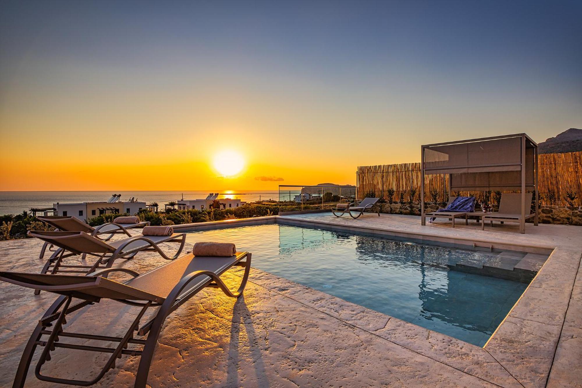 Alki Collection -luxury Sea View -breakfast Included-falasarna Villa *