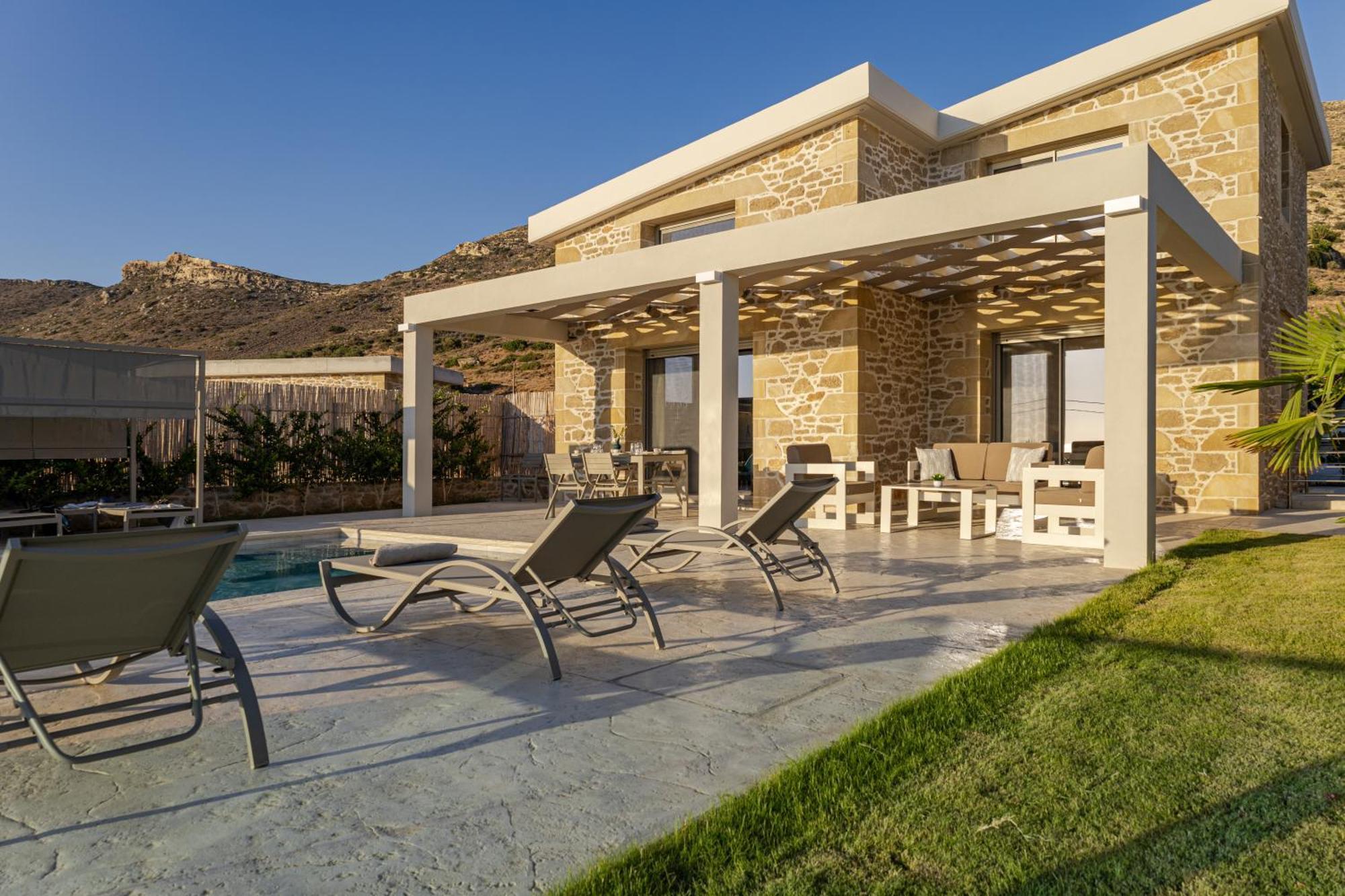 Alki Collection -luxury Sea View -breakfast Included-falasarna Villa *