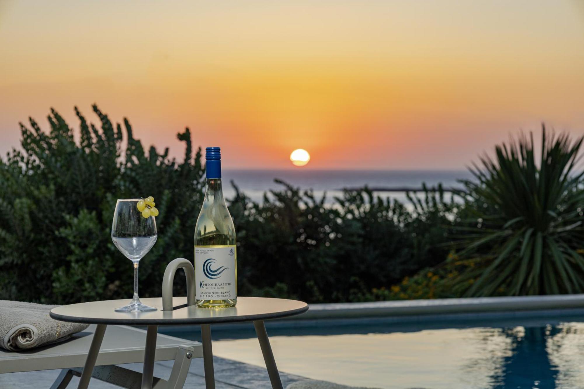 Alki Collection -luxury Sea View -breakfast Included-falasarna Villa *