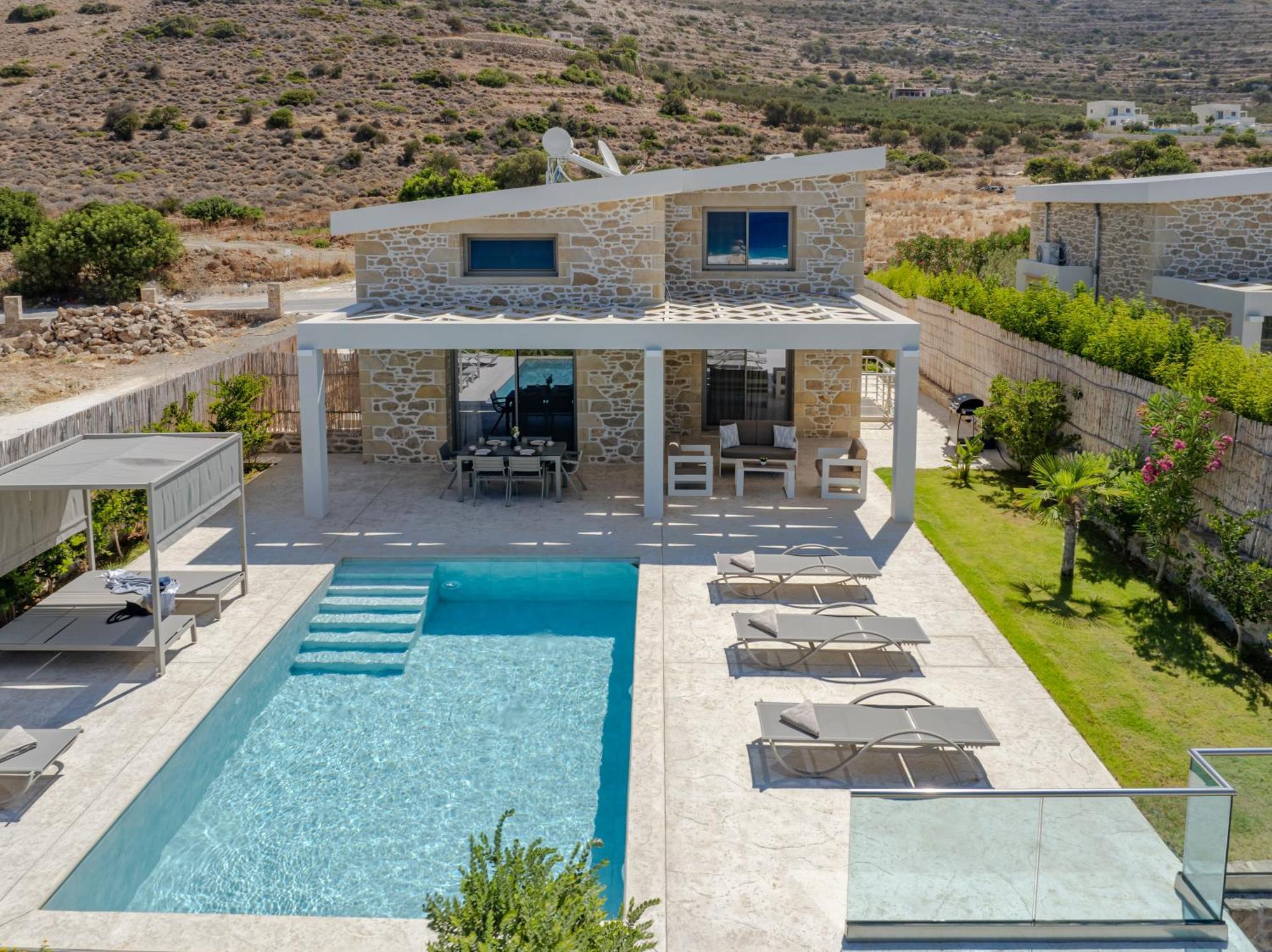 Alki Collection -luxury Sea View -breakfast Included-falasarna Villa