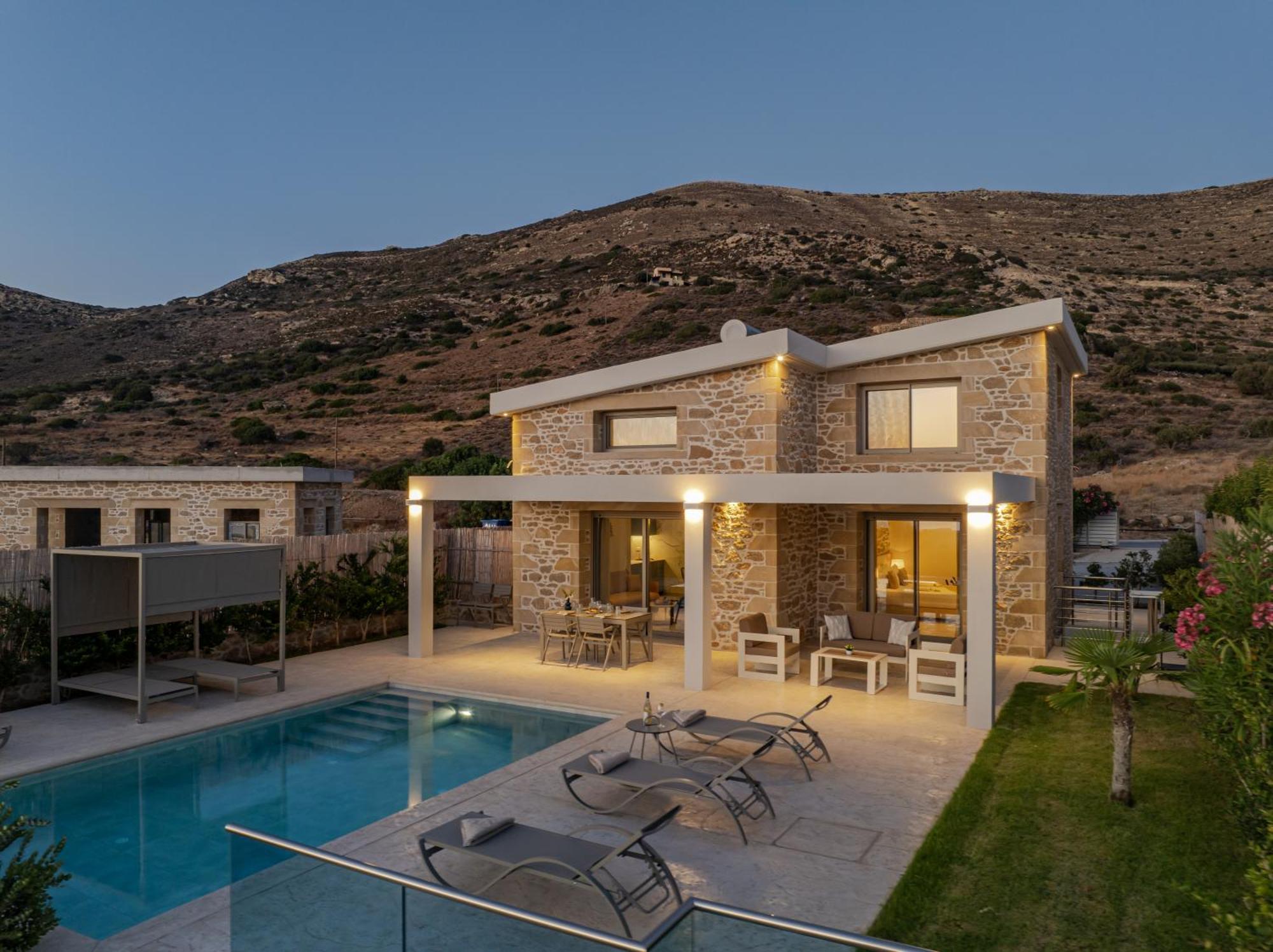 Villa Alki Collection -luxury Sea View -breakfast Included-falasarna